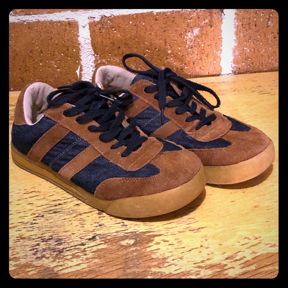 Aldo denim and suede sneakers EU38 (fits 7.5-8 US)